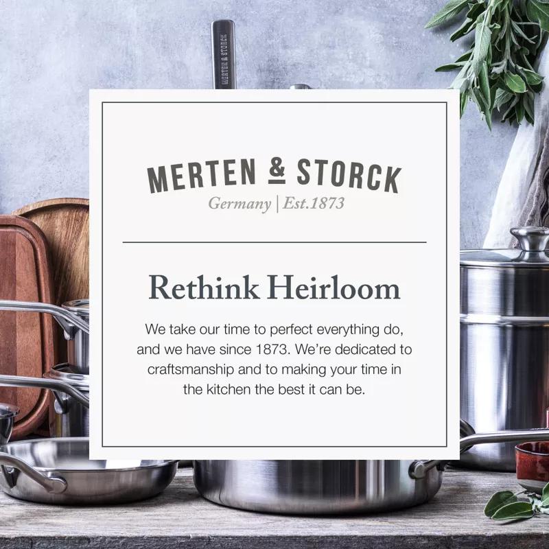 Merten & Storck Stainless Steel Saucepan with Lid 3 Quart by World Market